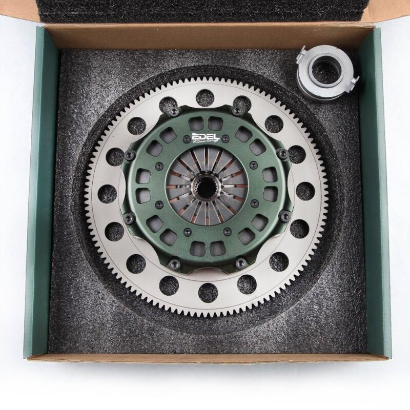 BLOX Racing Honda D-Series Twin Disc Clutch 7.25in Sprung by Edel for BLOX Racing - BXFL-10225