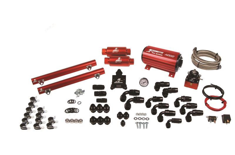 Aeromotive 98.5-04 Ford DOHC 4.6L Competition Fuel System (Includes A1000 Fuel Pump) - 17145
