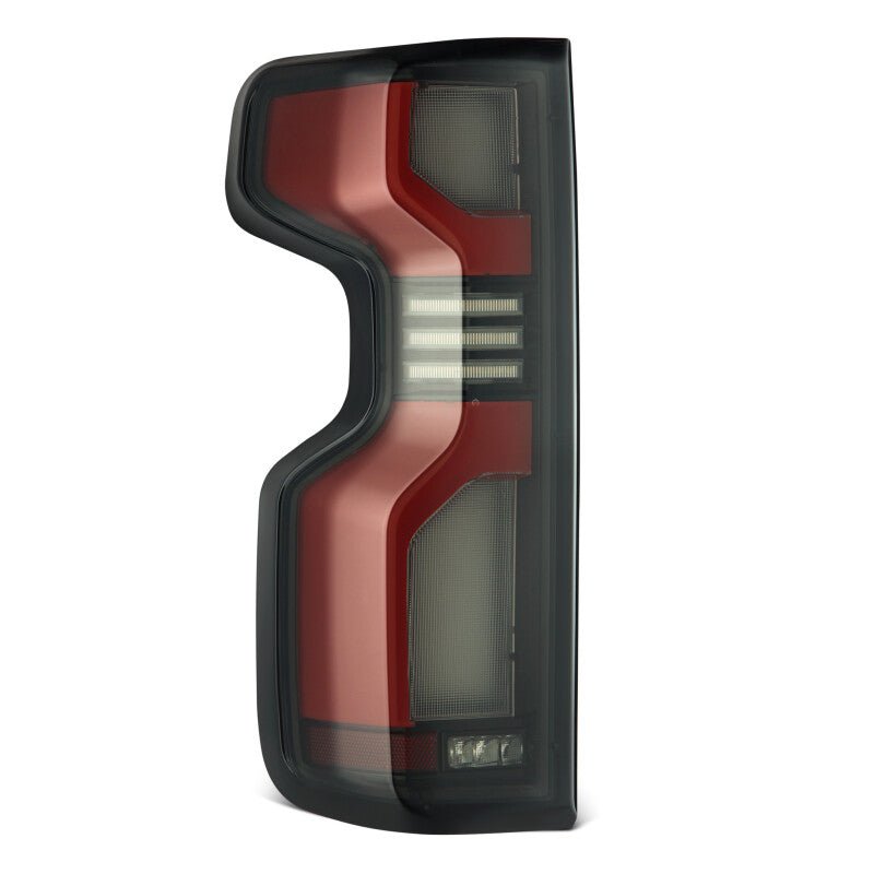 AlphaRex 19-24 Chevy Silverado 1500 / 20-24 2500HD/3500HD LUXX-Series LED Tail Lights Red - 620068