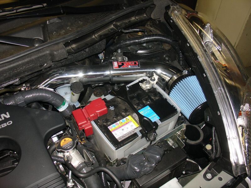 Injen 14-15 Nissan Juke 1.6L Turbo Wrinkle Red Short Ram Air Intake - SP1902WR