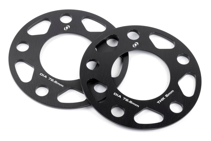 Dinan Wheel Spacers - 5x120 - 72.6mm CB - 5mm Thick (Set of 2) - D210-2035