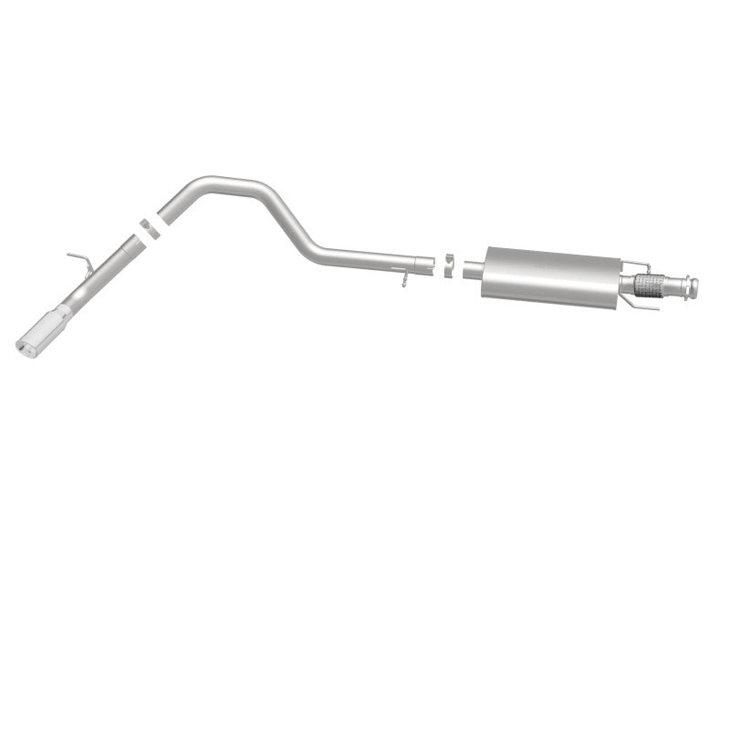 MagnaFlow 15-16 Ford Expedition V6 3.5L Cat-Back, SS, 4in Tip Single Psgr Side Exit - 19051