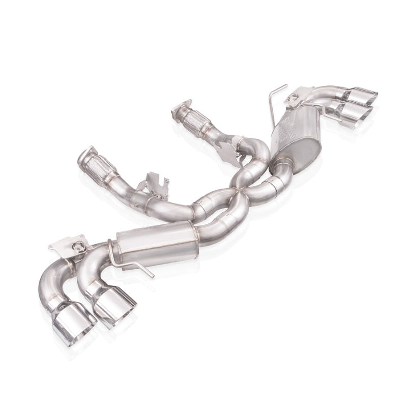 Stainless Works 20-21 Chevrolet Corvette C8 6.2L Legend Cat-Back Exhaust w/ Polished Tips - C8CBL