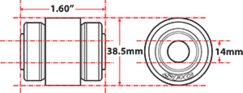 SPC Performance xAxis Jeep Track Bar - 15617