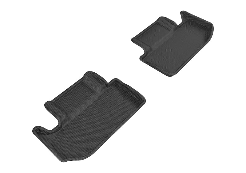 3D MAXpider 2011-2020 Dodge Challenger Kagu 2nd Row Floormats - Black - L1DG02421509