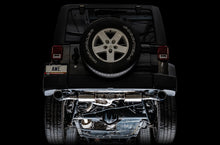 Load image into Gallery viewer, AWE Tuning 07-18 Jeep Wrangler JK/JKU 3.6L Tread Edition Axle-Back Dual Exhaust - Diamond Black Tips - 3015-33003