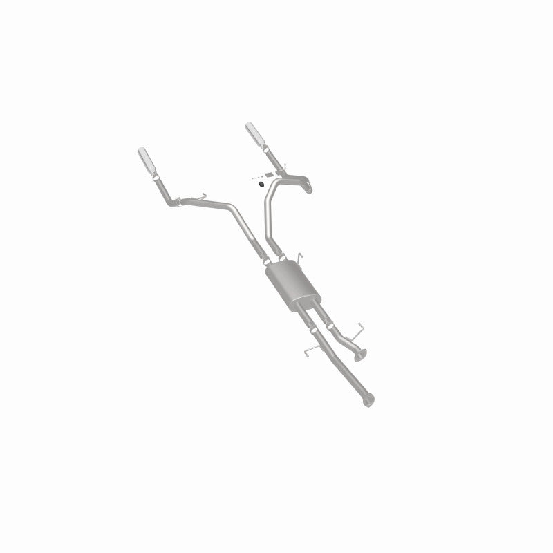 MagnaFlow 14 Toyota Tundra V8 4.6L/5.7L Stainless Cat Back Exhaust Dual Split Rear Exit - 15305