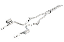 Load image into Gallery viewer, Borla 15-16 Dodge Charger Hellcat 6.2L V8 ATAK Catback Exhaust w/ Valves No Tips Factory Valance - 140669