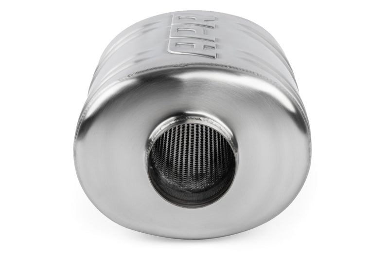 APR Premium Sound Absorption Muffler - Straight 76mm (3in) - Oval Body 220mm x 169mm x 286mm - MUH0014