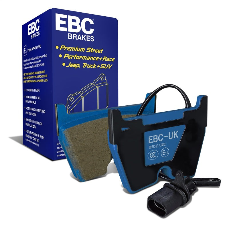 EBC 2018+ Audi TT RS Quattro 2.5L Turbo Bluestuff Front Brake Pads - DP51513/3NDX