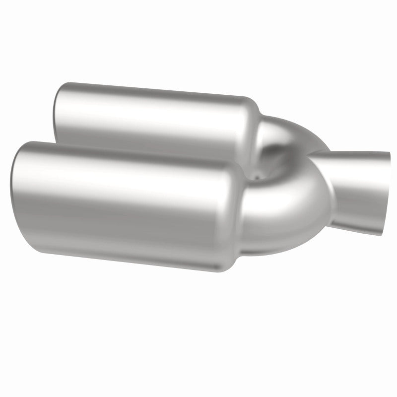 MagnaFlow Tip 1-Pk Dual Rnd DW 3x10 2.25ID - 35168