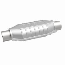 Load image into Gallery viewer, MagnaFlow Converter Universal CARB Compliant 2.25in Inlet 2.25in Outlet 16in Length - 448305
