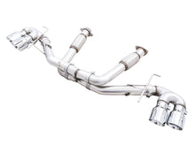 Load image into Gallery viewer, AWE Tuning 2020 Chevrolet Corvette (C8) Track Edition Exhaust - Quad Chrome Silver Tips - 3020-42080