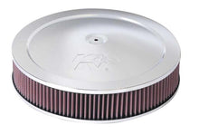 Load image into Gallery viewer, K&amp;N 14in Red Custom Air Cleaner Assembly - 5.125in ID x 14in OD x 2.75in H x 1.25in Drop Base - 60-1280