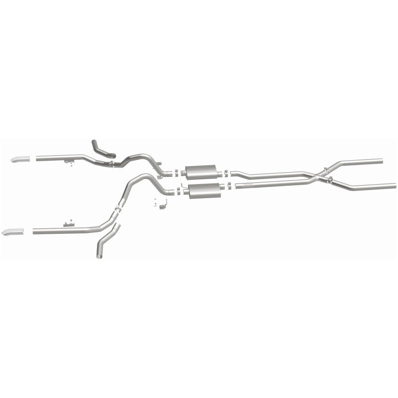 MagnaFlow 65-68 Chevy Impala All V8 Multiple Exit Options Crossmember-Back Perf Exhaust - 15165