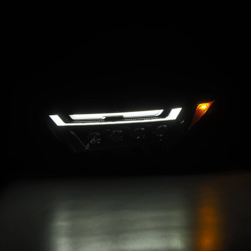 AlphaRex 19-23 Toyota RAV4 (High Trim) NOVA LED Projector Headlights Alpha-Black - 880869