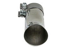 Load image into Gallery viewer, aFe MACH Force-Xp 304 Stainless Steel Clamp-on 2.5in Exhaust Tip - Polished - 49T25254-P09