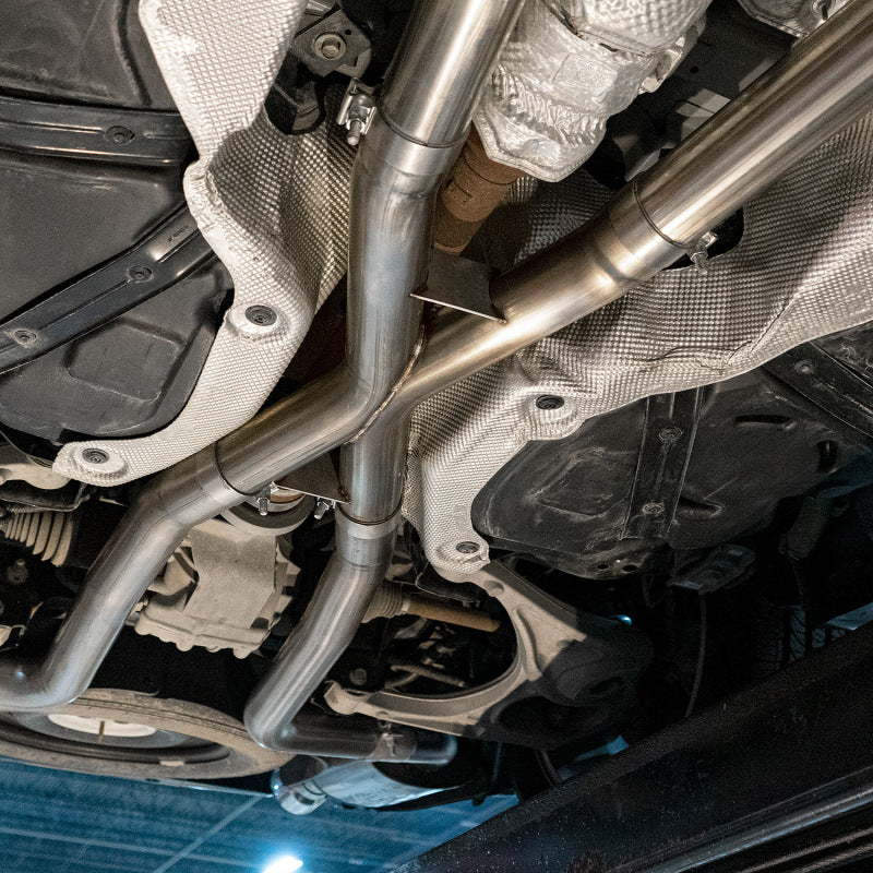 Stainless Works 11-20 Dodge Durango 5.7L 3in Redline Catback w/4in Polished Tips - DUR11CBR