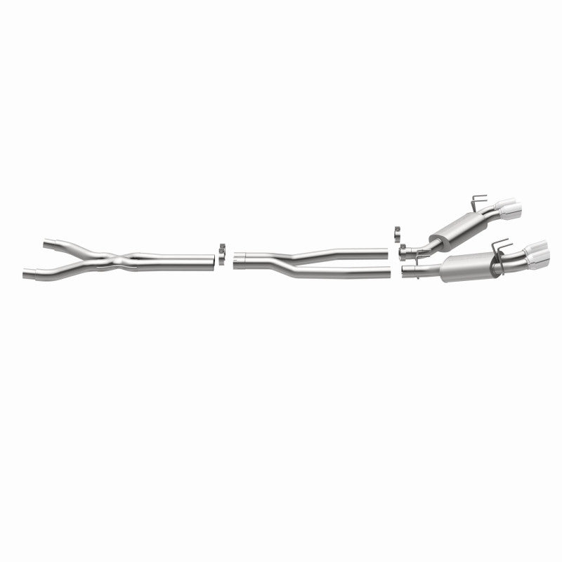MagnaFlow 13 Chevy Camaro V8 6.2L S/C Quad Split Rear Exit Cat Back Perf Exhaust - 15053