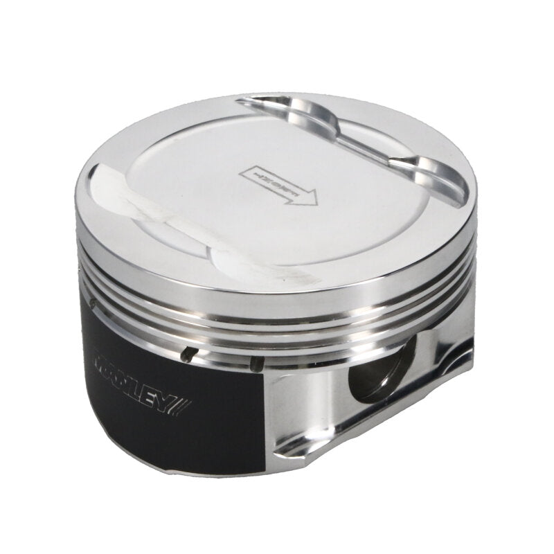 Manley Ford 3.7L Cyclone 3.780in Bore -5.0cc Dish  (9.5:1 Comp) Coated Piston Set - 599520C-6