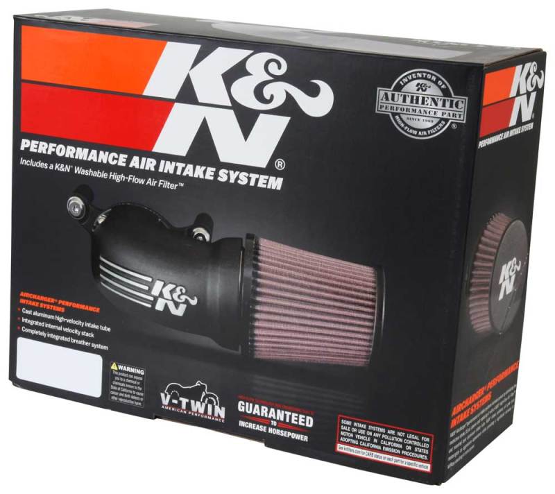 K&N 01-17 Harley-Davidson Softail / Dyna FI Performance Air Intake System - 57-1137