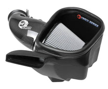 Load image into Gallery viewer, aFe 12-21 Jeep Grand Cherokee 6.4L Track Series Carbon Fiber Cold Air Intake w/Pro Dry S Filter - 57-10014D