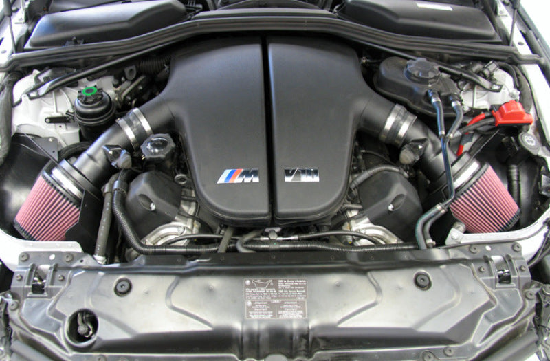 K&N 06-07 BMW M5 5.0L Flat Black Typhoon Short Ram Intake - 69-2003TFK