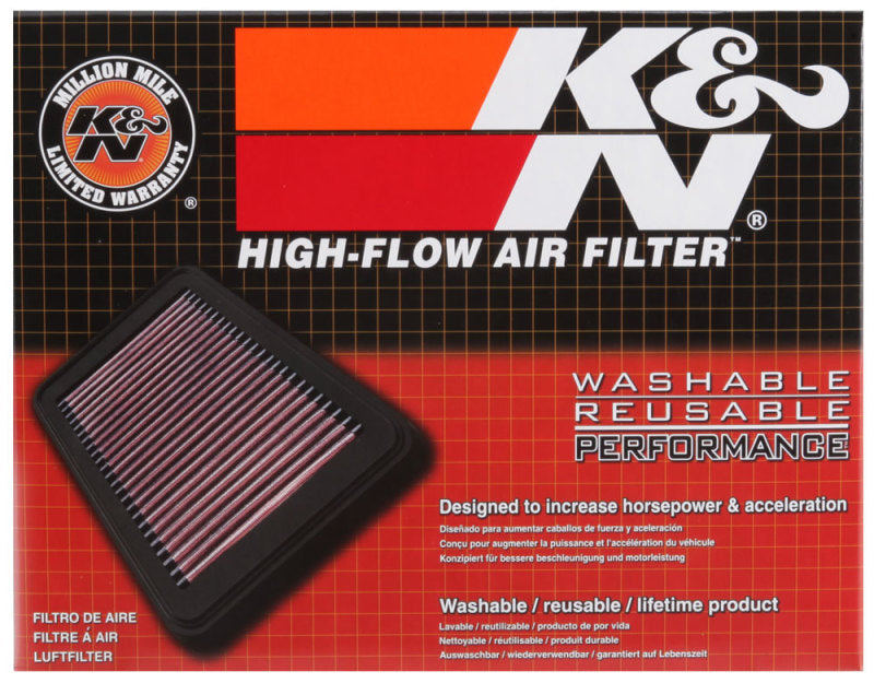 K&N Replacement Air Filter 18-20 Renault Megane IV 1.8L L4 - 33-3152