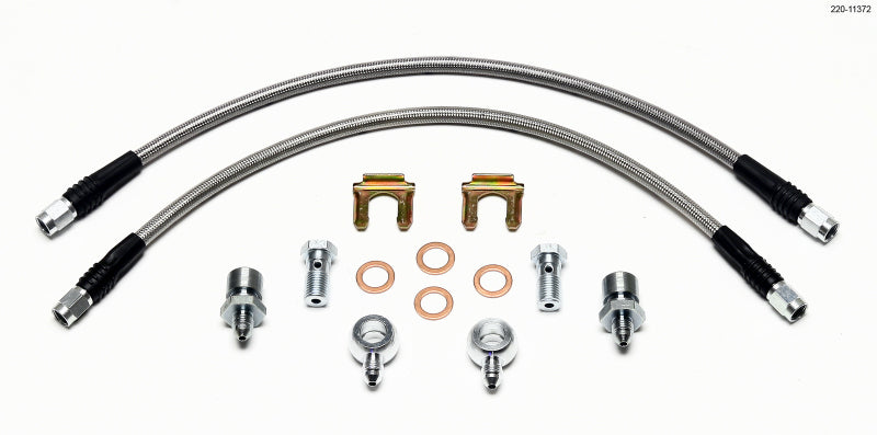 Wilwood Flexline Kit D52 Caliper 16in w/ Banjo 7/16-20 - 220-11372