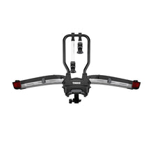 Load image into Gallery viewer, Thule EasyFold XT 2 - Fully Foldable Platform Hitch Bike Rack (Up to 2 Bikes) - Black/Silver - 903202