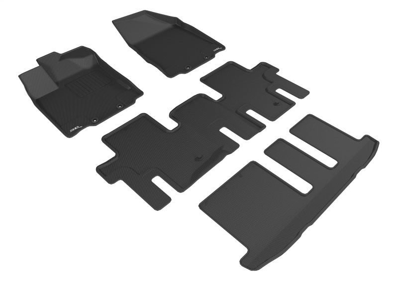 3D MAXpider 13-20 Nissan Pathfinder Kagu Black Full Set - L1NS10701509