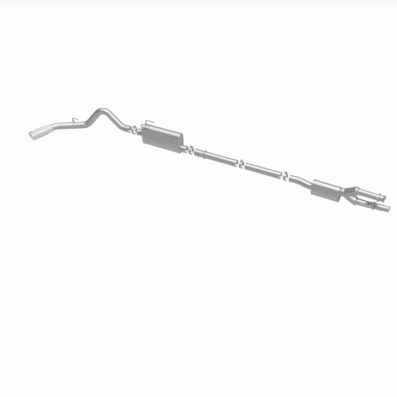 MagnaFlow 2020 Ford F250/F350 3.5in Street Series Cat-Back Exhaust Rear Passenger Exit-Polished Tip - 19530