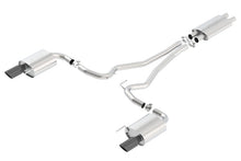 Load image into Gallery viewer, Borla Touring Cat-Back 15 Ford Mustang GT 5.0L V8 MT/AT 2.5in pipe Black 4in tip - 140589BC