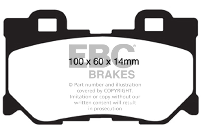 EBC 08-15 Infiniti G37 3.7 Bluestuff Rear Brake Pads - DP51824NDX