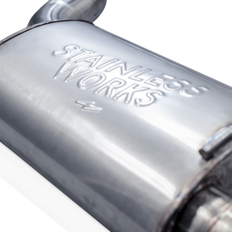 Stainless Works 2024 Mustang GT Catback Dual Tips Legend Sound H-Pipe Performance Connect Exhaust - M24CBHPCL