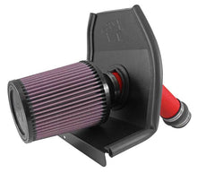 Load image into Gallery viewer, K&amp;N 2015 Subaru WRX-STI 2.5L H4 Red Typhoon Short Ram Intake - 69-8007TWR
