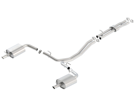 Borla 2016 Ford Explorer 3.5L EcoBoost Dual Split Rear Ext SS S-Type CB Exhaust (No Tips) - 140659
