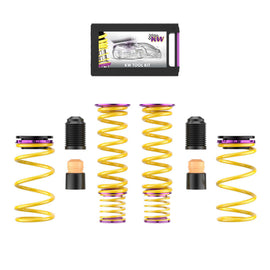 KW 2020+ Chevrolet Corvette C8 (w/ Electronic Dampers & OE Noselift) Height Adjustable Spring Kit - 25361034