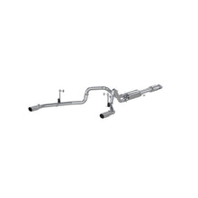 Load image into Gallery viewer, MBRP 2015 Ford F-150 5.0L 3in Cat Back Dual Split Rear Exit T409 Exhaust System - S5258409