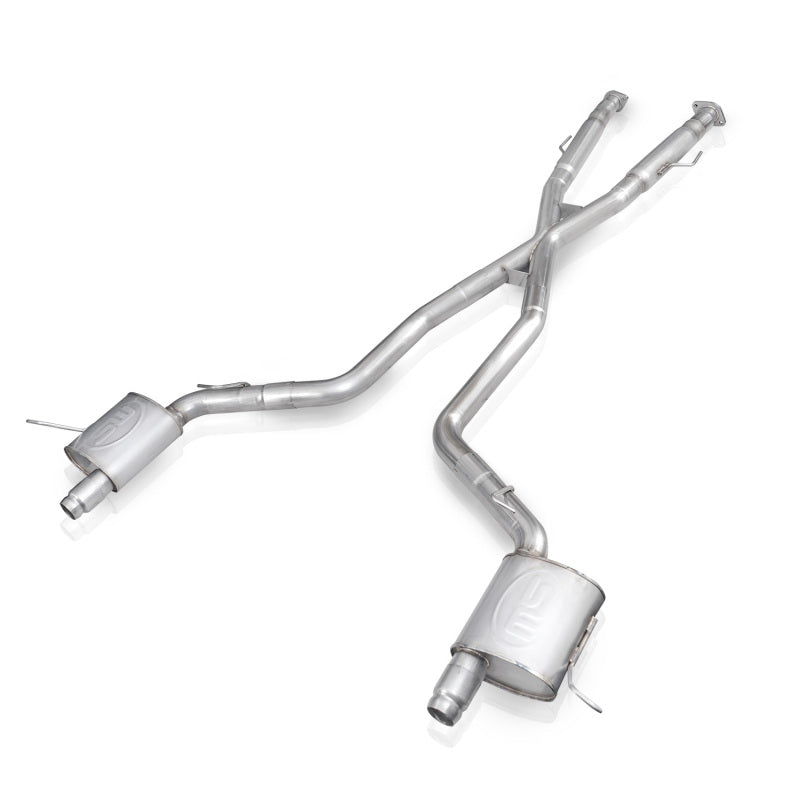 Stainless Works 11-20 Jeep Grand Cherokee 5.7L 3in Legend Catback Exhaust w/X-Pipe (Uses OEM Tips) - JPGC57CBL