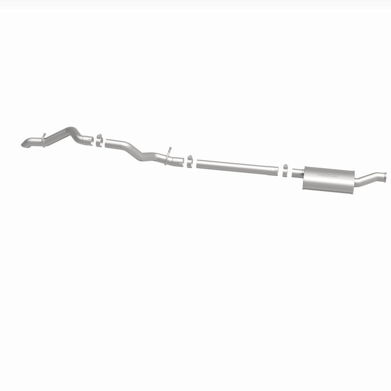 MagnaFlow 2018+ Jeep Wrangler 3.6L SS Driver Side Rear Exit w/o Tip Cat-Back Exhaust - 19386