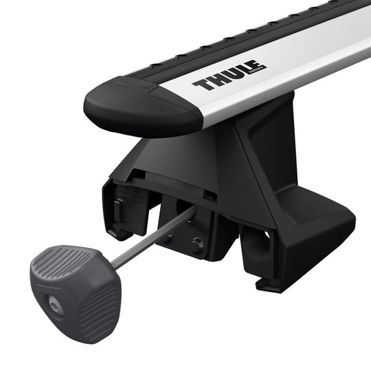 Thule Evo Clamp Load Carrier Feet (Vehicles w/o Pre-Existing Roof Rack Attachment Points) - Black - 710501