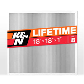 K&N HVAC Filter 18 X 18 X 1 Merv 8 - HVC-8-11818