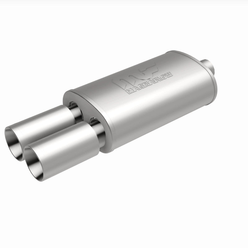 MagnaFlow Muffler W/Tip Mag SS 14X5X8 2.25/3. - 14816