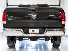 Load image into Gallery viewer, AWE Tuning 09-18 RAM 1500 5.7L (w/o Cutout) 0FG Dual Rear Exit Cat-Back Exhaust - Diamond Black Tips - 3015-33104
