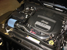 Load image into Gallery viewer, Injen 12-18 Jeep Wrangler JK 3.6L V6 Wrinkle Black Short Ram Intake w/ Open Filter - PF5004WB