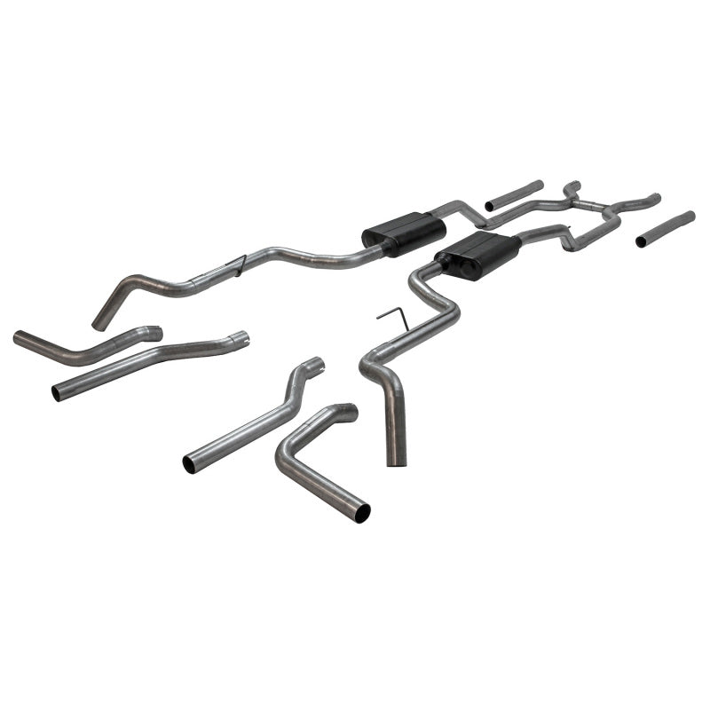 Flowmaster 63-66 GM C10 American Thunder SS Crossmember-Back Exhaust System - 817937