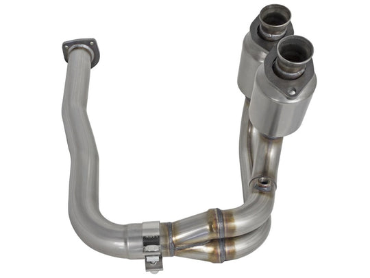 aFe Power Direct Fit Catalytic Converter Replacements Front 00-03 Jeep Wrangler (TJ) I6-4.0L - 47-48001