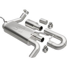 Load image into Gallery viewer, MagnaFlow 07-18 Jeep Wrangler JK Overland Series Axle-Back Exhaust System - 19668