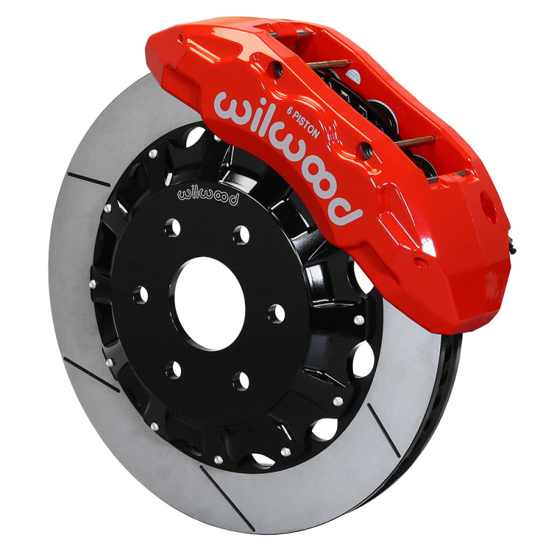 Wilwood 21-25 RAM 1500 TRX/RHO TX6R Red Front Big Brake Kit - 16.00x1.36 - 140-17389-R